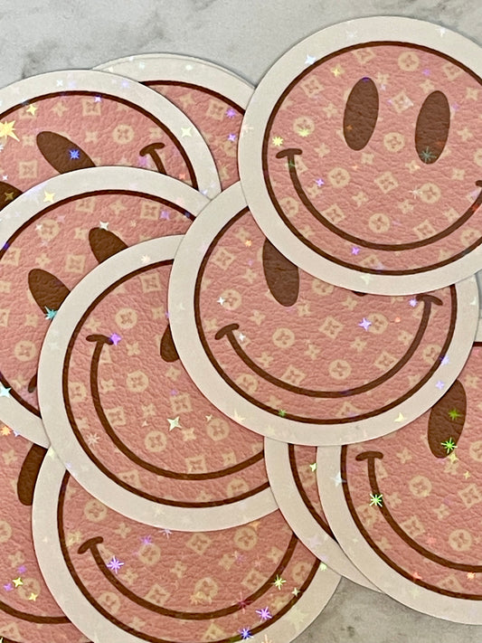 Designer Smiley Sticker